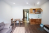 Nice one bedroom apartment for rent on Ba Dinh district, Hanoi